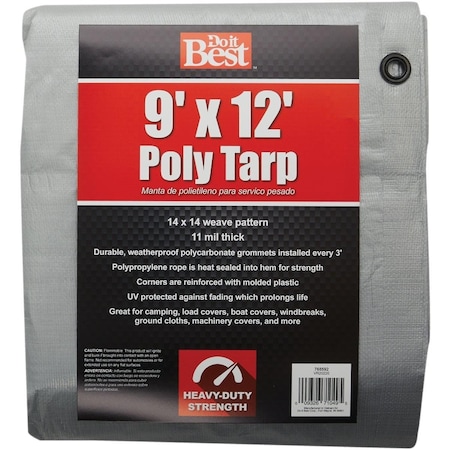 All-Source Heavy Duty Tarp, Silver 768592